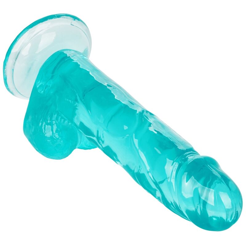 CALEXOTICS - GODE TAILLE REINE BLEU 15.3 CM - Sensualia