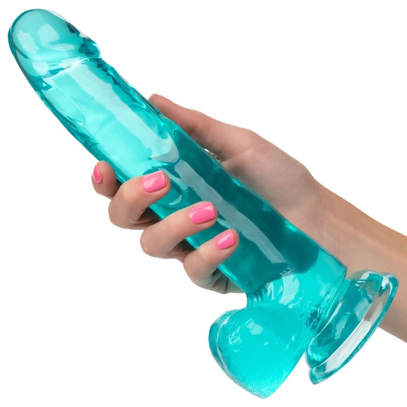 CALEXOTICS - GODE TAILLE REINE BLEU 20.3 CM - Sensualia