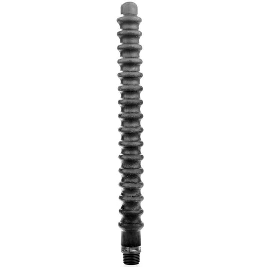 ALL BLACK - DOUCHE ANAL MEGA RIPPLE SILICONE 28,5 CM - Sensualia