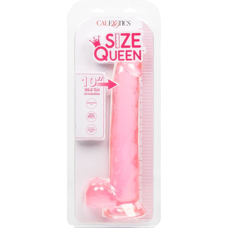 CALEXOTICS - GODE REINE TAILLE ROSE 25.5 CM - Sensualia