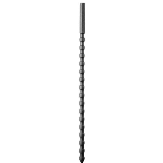ALL BLACK - SONDE URÉTRALE EN SILICONE 6/8 MM - Sensualia