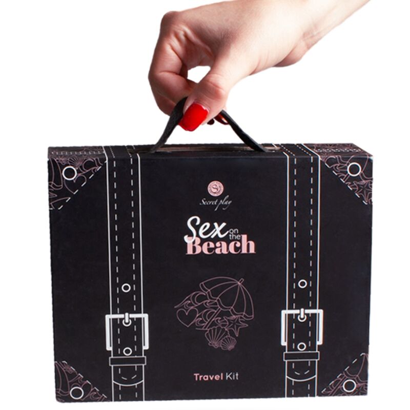 SECRETPLAY - KIT DE VOYAGE SEXE SUR LA PLAGE (ES/EN/DE/FR/NL/PT) - Sensualia