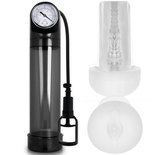 PUMP ADDICTED - RX9 NOIR AVEC MASTURBATEUR PUMP ADDICTED
