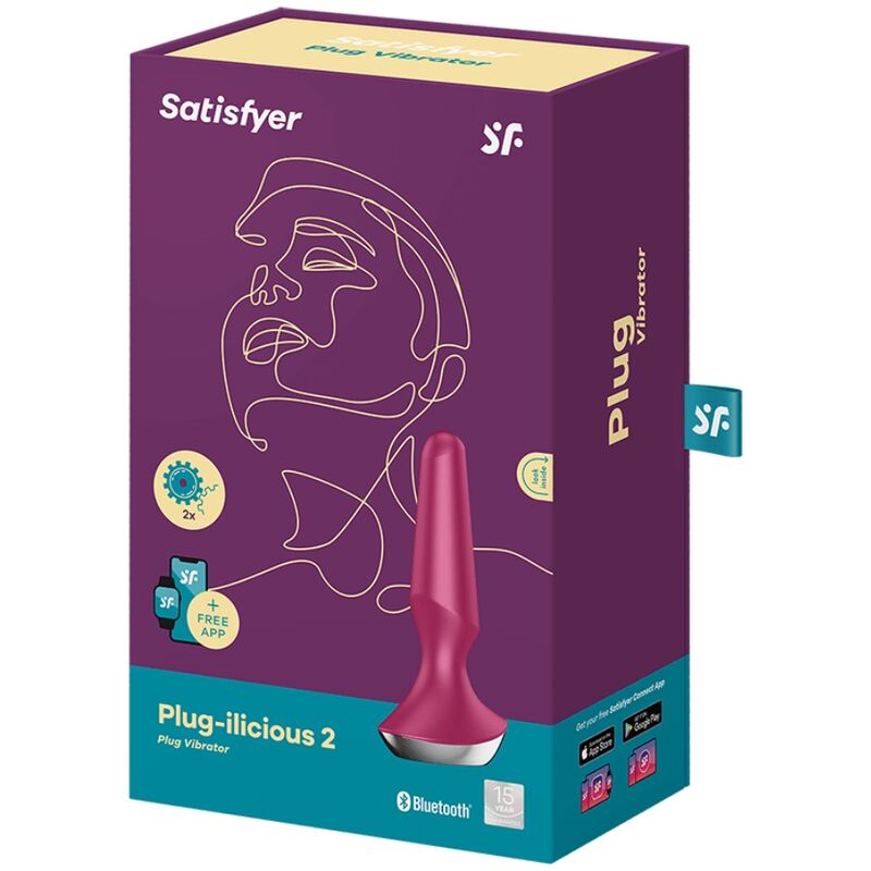 SATISFYER - VIBRATEUR PLUG ILICIOUS 2 PLUG BAIE - Sensualia