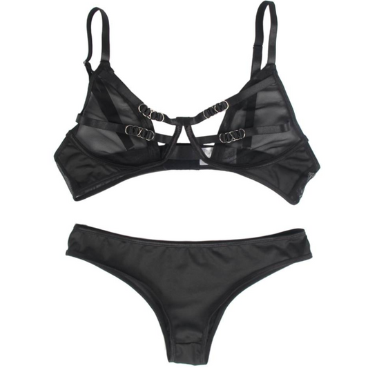 QUEEN LINGERIE - ENSEMBLE DEUX PIÈCES S/M - Sensualia