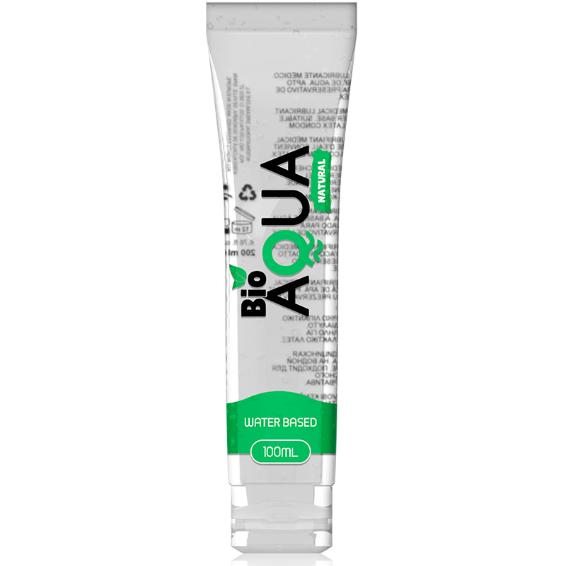 BIOAQUA - LUBRIFIANT INGRÉDIENTS NATURELS À BASE D''EAU 100 ML BIOAQUA