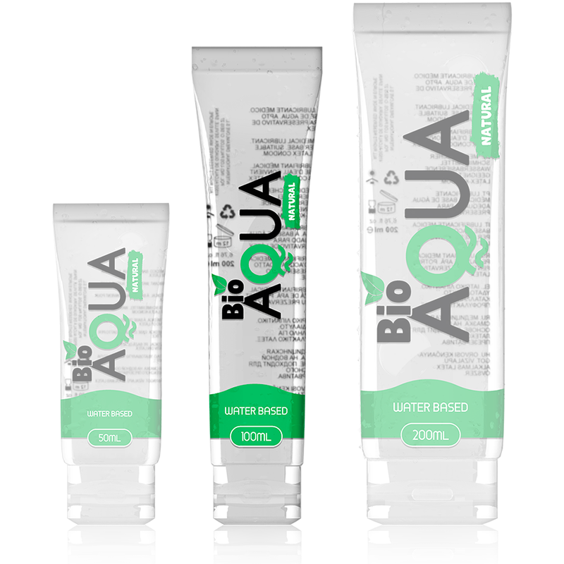 BIOAQUA - LUBRIFIANT INGRÉDIENTS NATURELS À BASE D''EAU 100 ML BIOAQUA