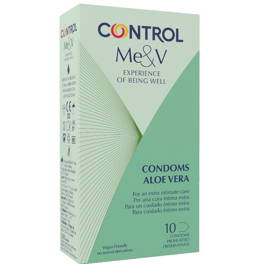 CONTROL - PRÉSERVATIFS À L'ALOE VERA 10 UNITÉS CONTROL CONDOMS