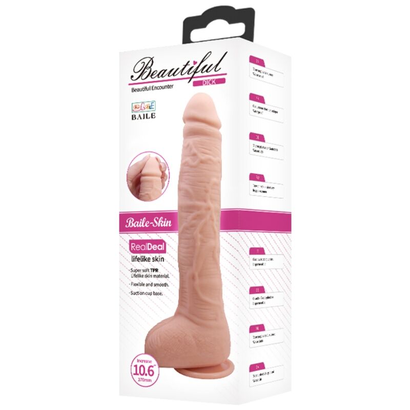 BAILE - GODE RÉALISTE FLEXIBLE - Sensualia