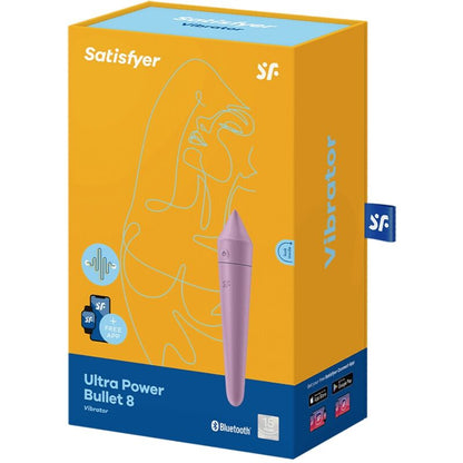 SATISFYER - ULTRA POWER BULLET 8 LILAS - Sensualia