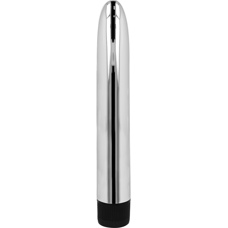 OHMAMA - VIBRATEUR CLASSIQUE ARGENT 17,5 CM - Sensualia