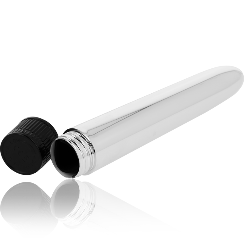 OHMAMA - VIBRATEUR CLASSIQUE ARGENT 17,5 CM - Sensualia