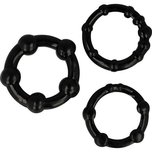 OHMAMA - ENSEMBLE DE 3 ANNEAUX EN SILICONE OHMAMA
