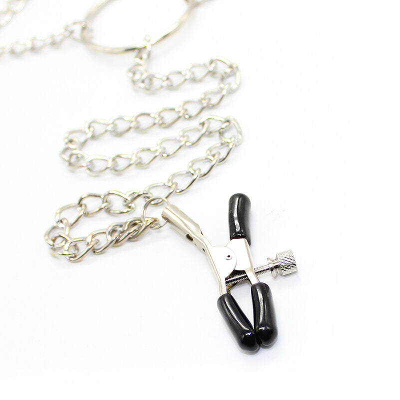 OHMAMA FETISH - PINCES  TÉTONS EN MÉTAL 3 EN 1 OHMAMA FETISH