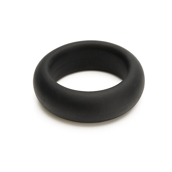 JE JOUE - ANNEAU PÉNIAL EN SILICONE  EXTENSION MAXIMALE - NOIR JE JOUE