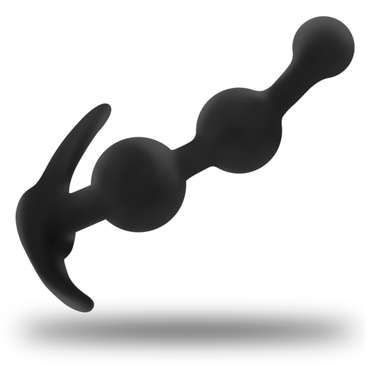 OHMAMA - PLUG ANAL EN SILICONE COURBÉ 13 CM - Sensualia