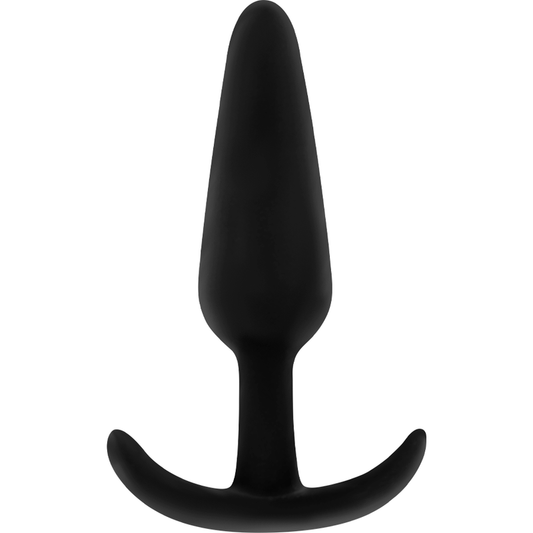 OHMAMA - BOUCHON ANAL EN SILICONE AVEC PETITE POIGNÉE - Sensualia