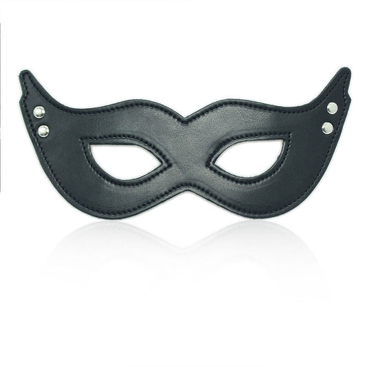 OHMAMA FETISH - MASQUE PU AVEC PINCES OHMAMA MASKS