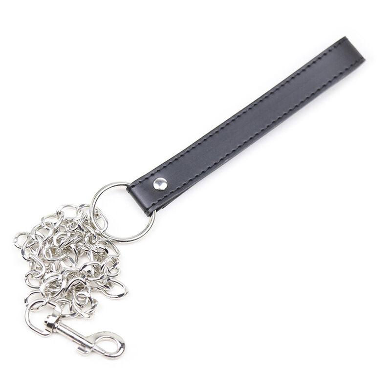 OHMAMA FETISH - COLLIER DE SOUMISSION AVEC 3 ANNEAUX - Sensualia