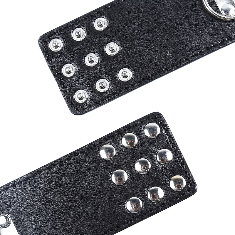 OHMAMA FETISH - RETENUES-POIGNETS SNAP FASTEN MÉTAL - Sensualia