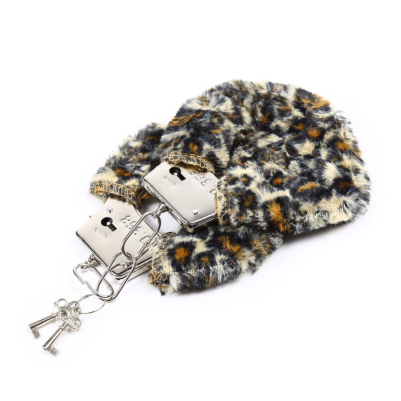 OHMAMA FETISH - POIGNETS EN MÉTAL FOURRÉS EN VELOURS OHMAMA FETISH