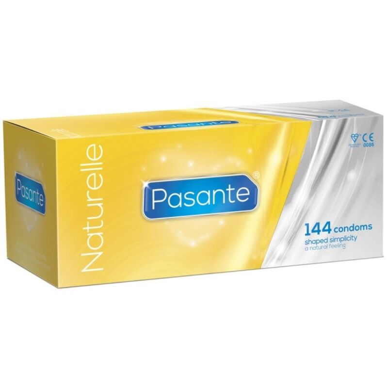 PASANTE - GAMME PRÉSERVATIFS NATURELLE 144 UNITÉS - Sensualia