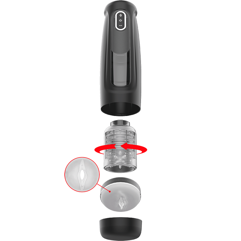 JAMYJOB - TORNADO 360 ROTATION TECH STROKER - Sensualia
