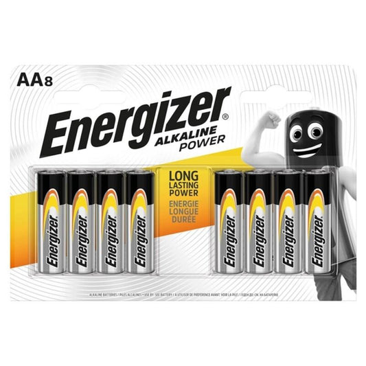 ENERGIZER - PILE ALCALINE POWER AA LR6 8 UNIT? - Sensualia