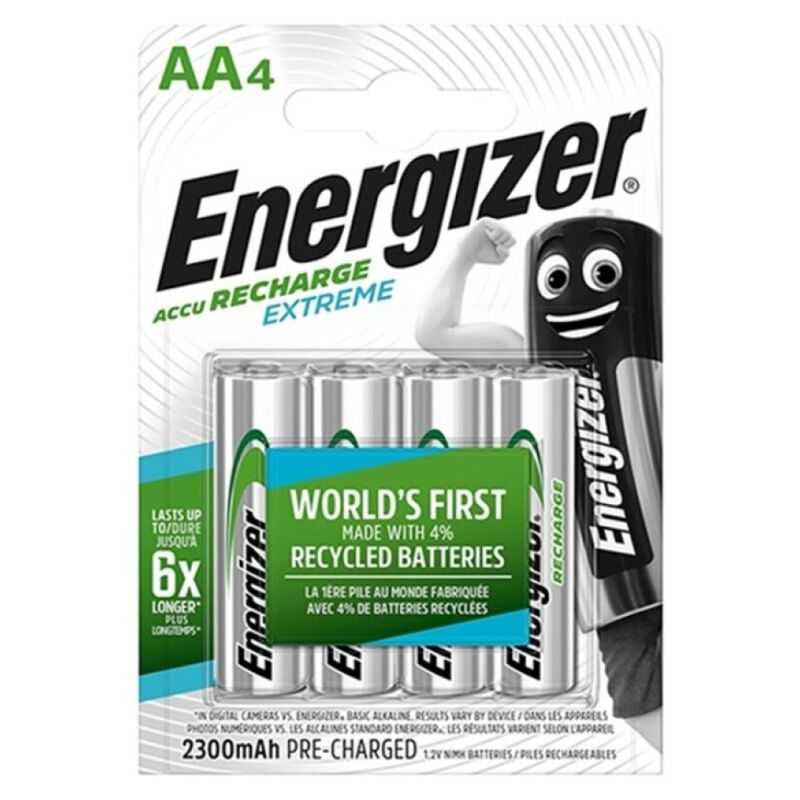 ENERGIZER - BATTERIE RECHARGEABLE EXTREME HR6 AA 2300mAh 4 UNIT? ENERGIZER