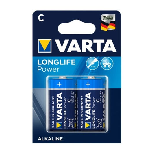 VARTA - LONGLIFE POWER PILE ALCALINE C LR14 2 UNITÉ - Sensualia
