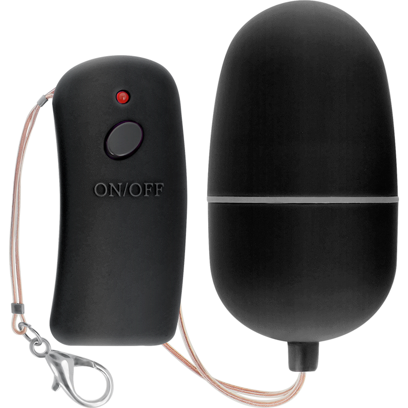 ONLINE - OEUF VIBRANT AVEC TÉLÉCOMMANDE NOIRE - Sensualia