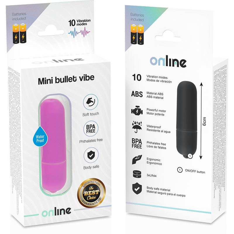 ONLINE - MINI BALLE VIBRANTE LILAS - Sensualia