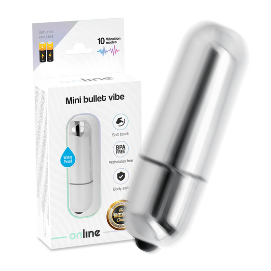 ONLINE - MINI BALLE VIBRANTE ARGENT ONLINE
