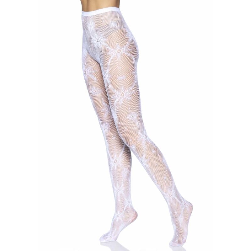 LEG AVENUE - COLLANT RÉSILLE FLOCON DE NEIGE TAILLE UNIQUE LEG AVENUE HOSIERY