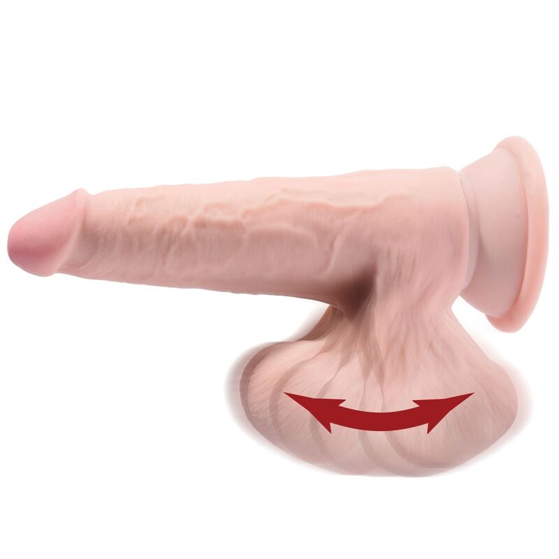 KING COCK - PLUS BALLES GODE 3D 12.7 CM - Sensualia