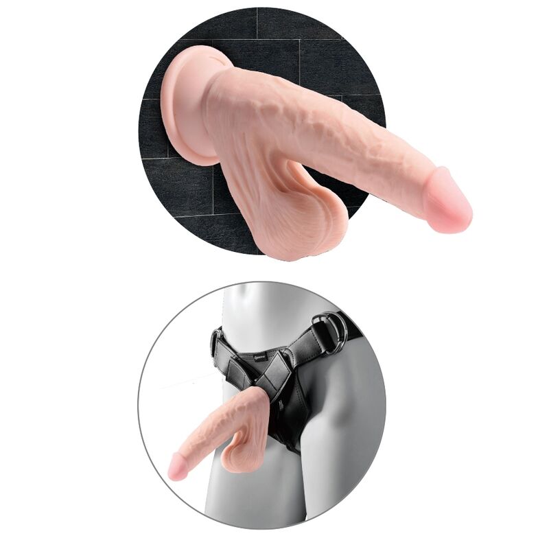 KING COCK - PLUS BALLES GODE 3D 12.7 CM - Sensualia