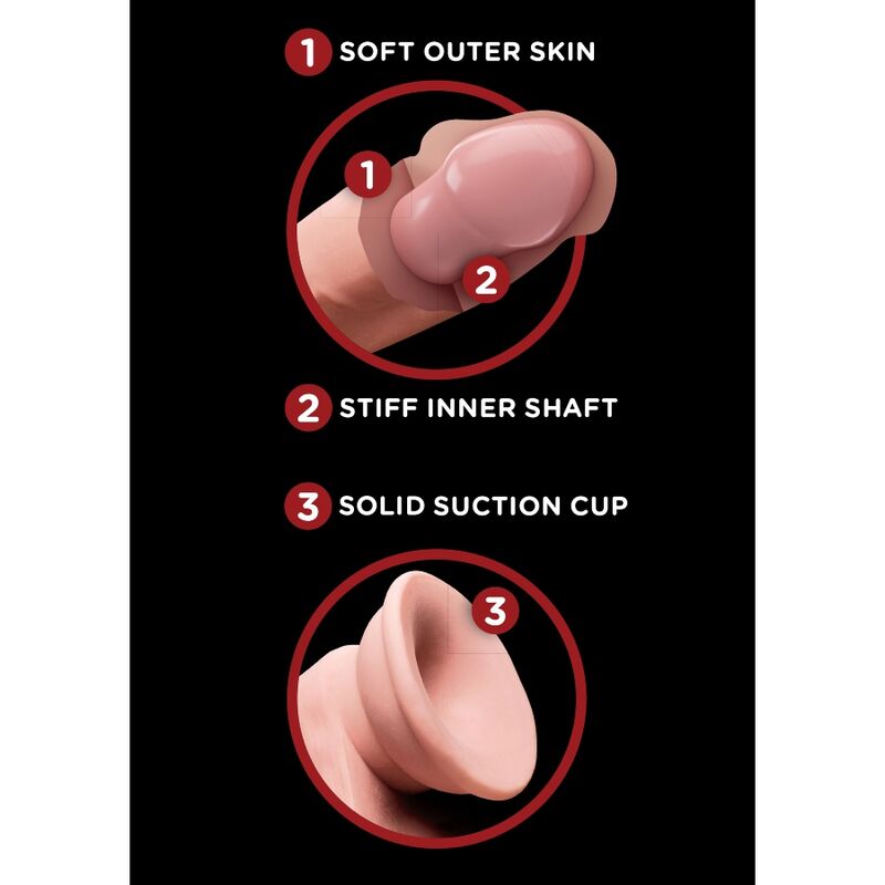 KING COCK - PLUS BALLES GODE 3D 12.7 CM - Sensualia