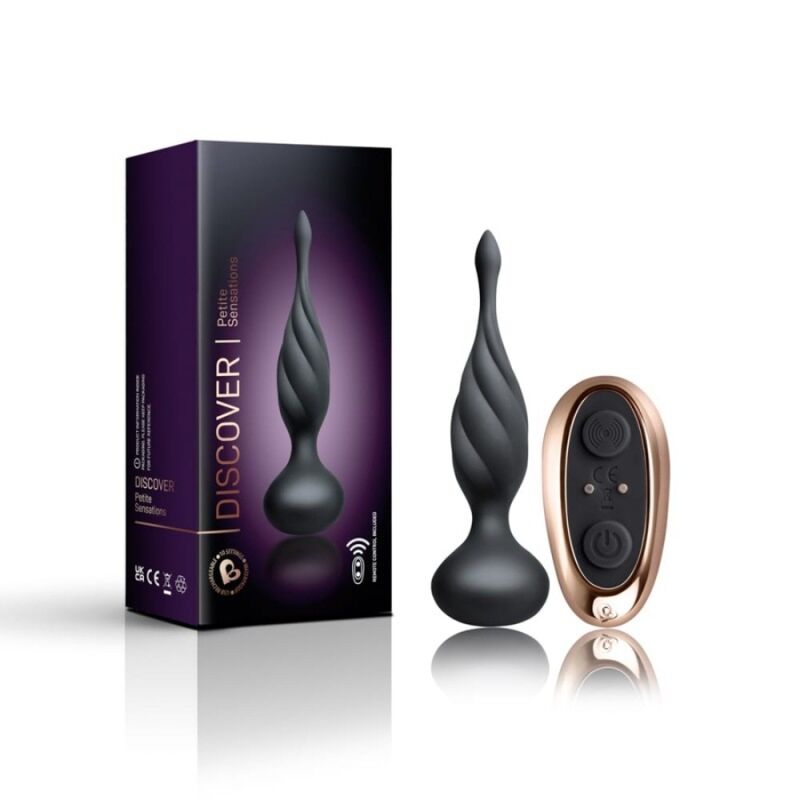 ROCKS-OFF - STIMULATEUR ANAL DÉCOUVREZ - NOIR - Sensualia
