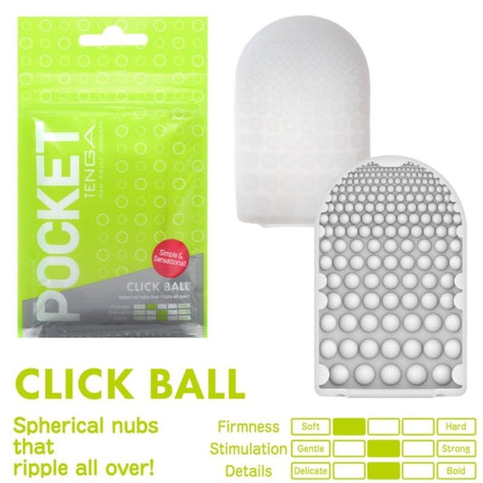 TENGA - POCHE MASTURBATEUR CLICK BALL TENGA