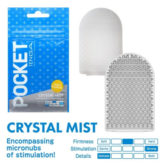 TENGA - MASTURBATEUR DE POCHE CRYSTAL MIST TENGA