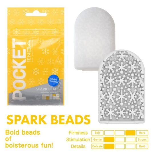 TENGA - MASTURBATEUR DE POCHE SPARK BEARDS TENGA