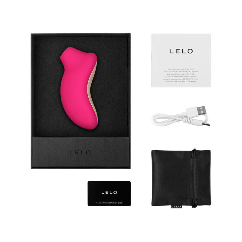 LELO - STIMULATEUR CLITORIS SONA 2 CRUISE CERISE - Sensualia