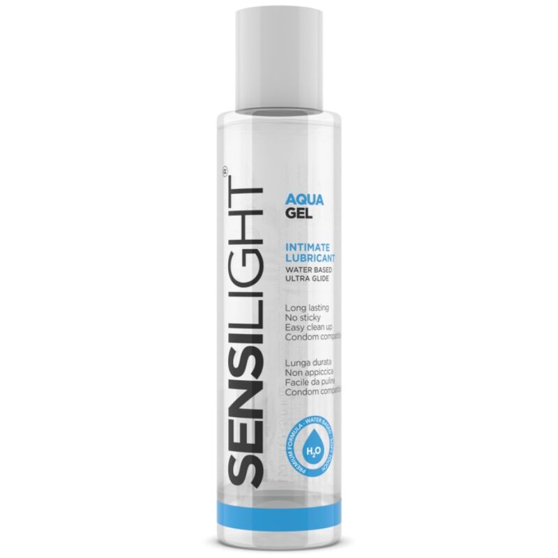INTIMATELINE - LUBRIFIANT AQUAGEL SENSILIGHT BASE D'EAU 150 ML - Sensualia