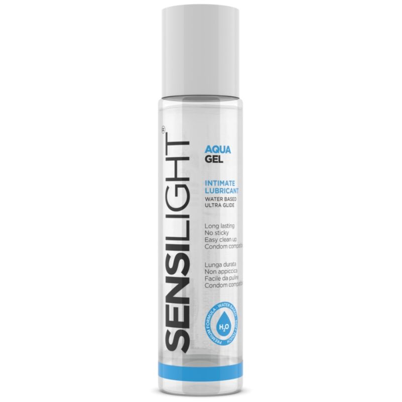 INTIMATELINE - LUBRIFIANT AQUAGEL SENSILIGHT BASE D'EAU 60 ML - Sensualia