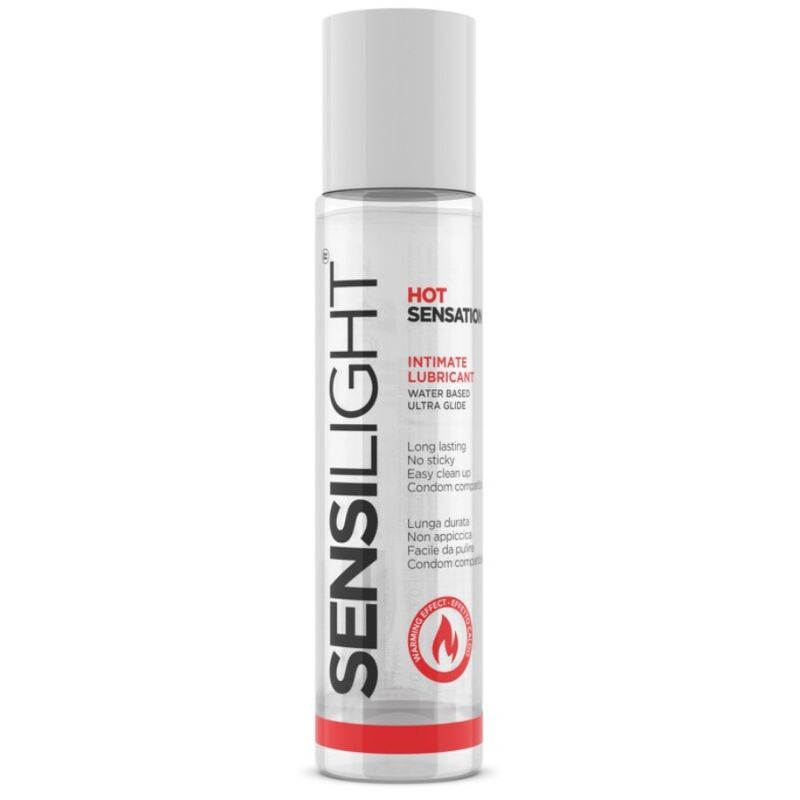 INTIMATELINE - LUBRIFIANT EFFET CHALEUR CHAUD SENSILIGHT 60 ML - Sensualia