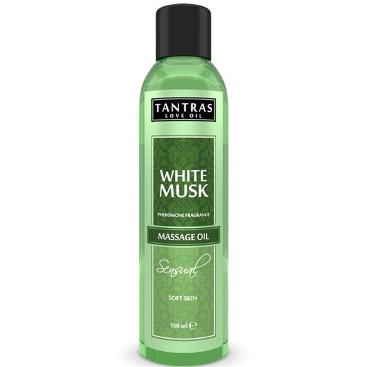 INTIMATELINE - HUILE DAMOUR TANTRAS MUSC BLANC 150 ML INTIMATELINE INTIMATELINE