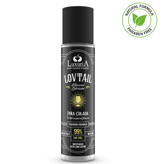 INTIMATELINE - LUBRIFIANT LOVTAIL BASE D'EAU LUXURIA PIÑA COLADA 60 ML INTIMATELINE LUXURIA