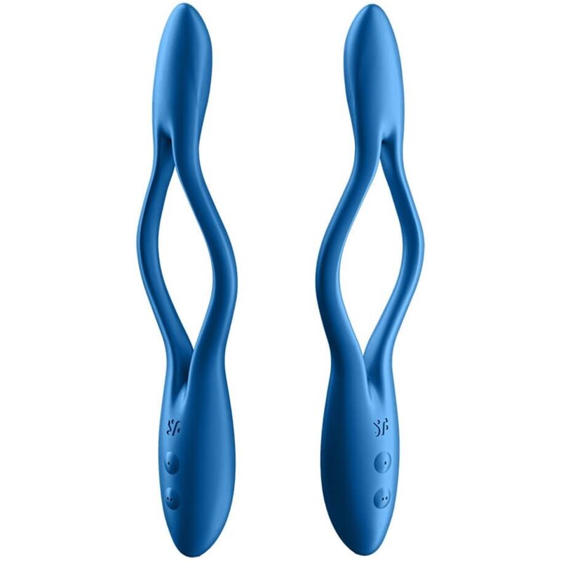 SATISFYER - VIBRATEUR MULTI ÉLASTIQUE GAME BLEU - Sensualia
