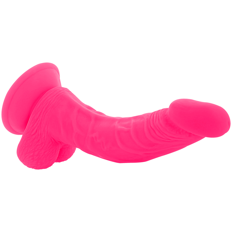 DIVERSIA - DILDO VIBRANT FLEXIBLE ROSE 21.5 CM -O- 4.5 CM - Sensualia
