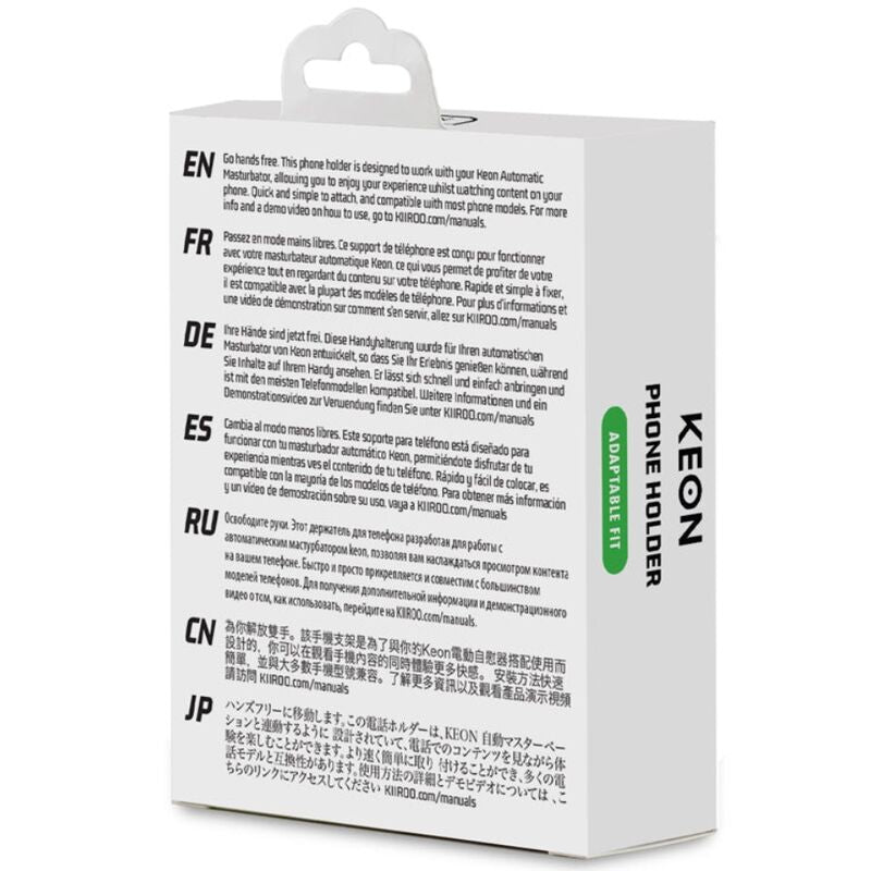 KIIROO - SUPPORT DE TÉLÉPHONE KEON ADAPTATEUR MOBILE - Sensualia